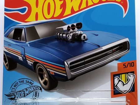 2020 Hot Wheels Mainline #249 - 1970 Dodge Charger R T (Blue) GHD07 For Discount