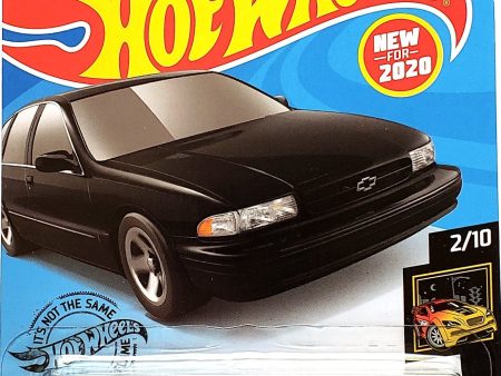 2020 Hot Wheels Mainline #232 - 1996 Chevy Impala SS (Black) GHB74 Online Hot Sale