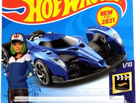 2021 Hot Wheels Mainline #011 - Hyperfin Fast and Furious Spy Racers (Blue) GRX37 For Cheap