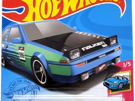 2021 Hot Wheels Mainline #031 - Toyota Corolla AE86 Sprinter Trueno (Blue) GTB26 Online Sale