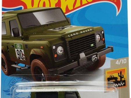 2021 Hot Wheels Mainline #032 - Land Rover Series 90 (Green) GRX66 Sale