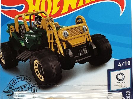 2020 Hot Wheels Mainline #204 - Mountain Mauler (Tokyo Olympics Green) GHC94 Fashion