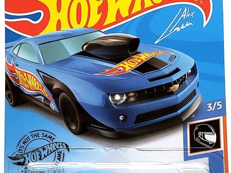 2020 Hot Wheels Mainline #250 - 2010 Pro Stock Chevy Camaro (Blue) GHD10 Fashion