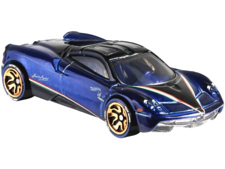 Hot Wheels id Series 1 - Pagani Huayra Exotic Car (Dark Blue) FXB17 on Sale