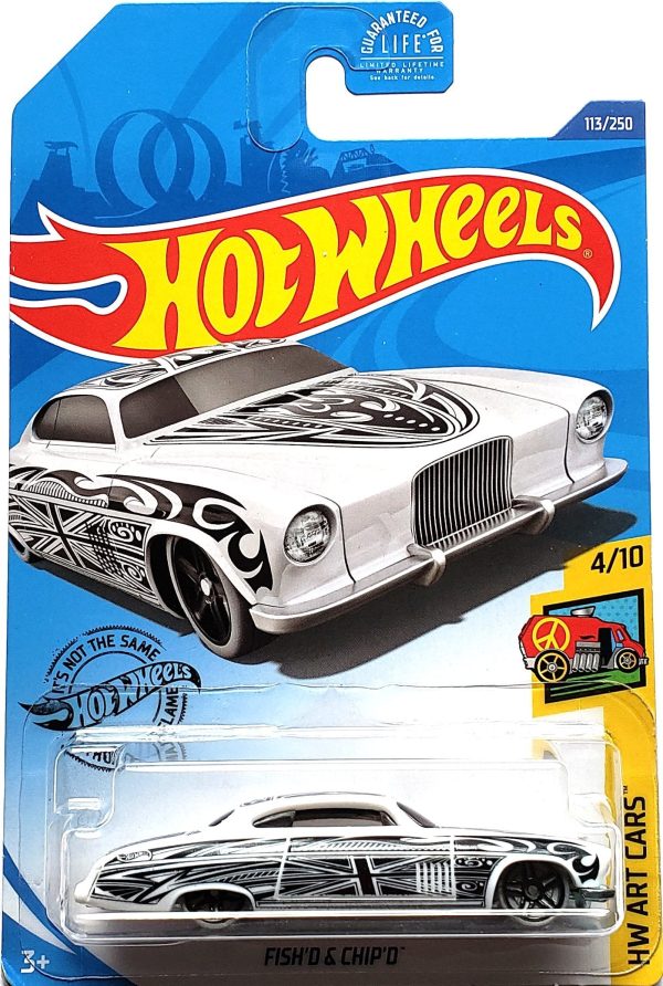 2020 Hot Wheels Mainline #113 - Fish d and Chip d (White) GHC16 Sale