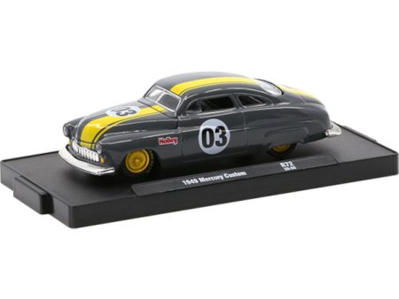 2020 M2 Machines Auto Drivers #R722055 - 1949 Mercury Eight Custom Coupe (Grey) Online Sale