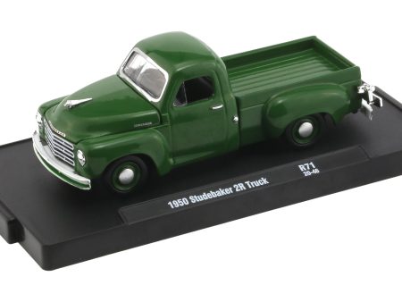 2020 M2 Machines Auto Drivers #R712046 - 1950 Studebaker 2R Truck (Green) Fashion