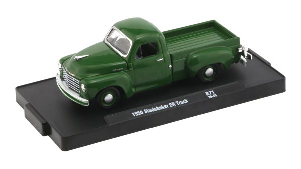 2020 M2 Machines Auto Drivers #R712046 - 1950 Studebaker 2R Truck (Green) Fashion