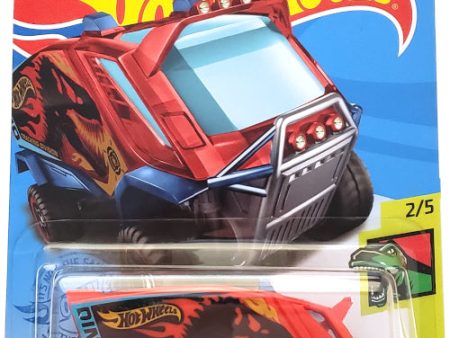 2021 Hot Wheels Mainline #026 - Aero Pod Dinosaur Van (Red) GRY61 Supply