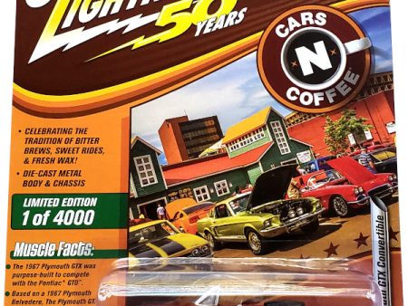 2019 Johnny Lightning Muscle Cars USA - 1967 Plymouth GTX Convertible (Bronze) JLMC020-23A on Sale