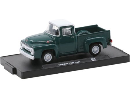 2020 M2 Machines Auto Drivers #R722057 - 1956 Ford F-100 Pickup Truck (Green) Supply