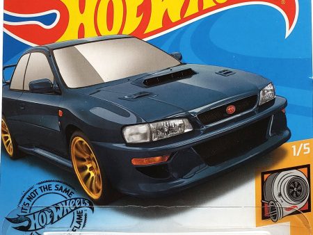 2020 Hot Wheels Mainline #023 -  98 Subaru Impreza 22b STi Version (Blue) GHB42 Hot on Sale