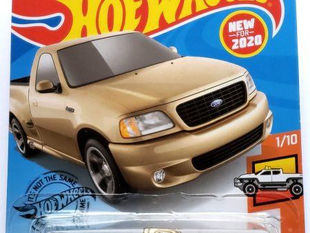 2020 Hot Wheels Mainline #237 - 1999 Ford F-150 SVT Lightning (Gold) GHB33 For Discount