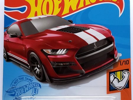 2020 Hot Wheels Mainline #248 - 2020 Ford Mustang Shelby GT500 (GS Exclusive Red) GTD38 Fashion