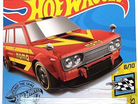 2020 Hot Wheels Mainline #146 - Datsun Bluebird Wagon 510 (MOMO Red) GHC90 Discount