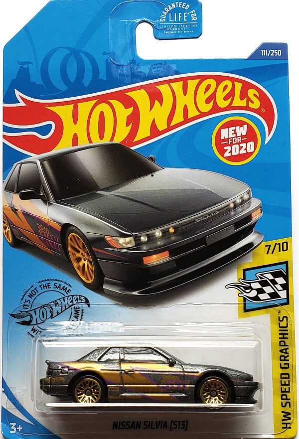 2020 Hot Wheels Mainline #111 - Nissan Silvia S13 (Grey) GHB40 Sale