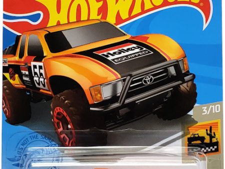 2021 Hot Wheels Mainline #004 - Toyota Off-Road Truck (Orange) GRX70 Online now