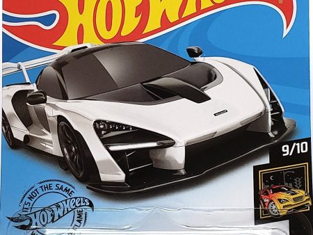 2020 Hot Wheels Mainline #233 - McLaren Senna (White) GHD18 Online now