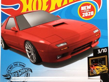 2020 Hot Wheels Mainline #223 - 1989 Mazda Savanna RX-7 FC3S (Red) GHB56 For Sale