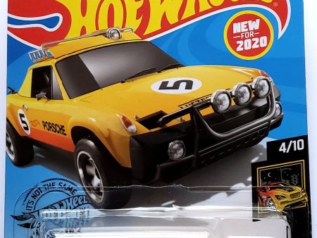 2020 Hot Wheels Mainline #242 - Porsche 914 Safari (Yellow) GHB50 For Sale