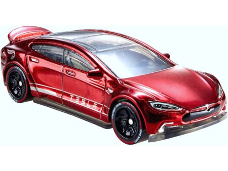 Hot Wheels id Series 1 - Tesla Model S Sedan (Red) FXB14 Online