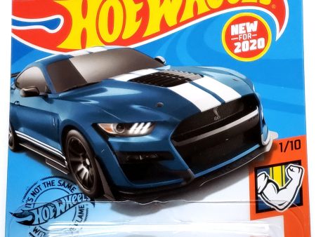 2020 Hot Wheels Mainline #248 - 2020 Ford Mustang Shelby GT500 (Blue) GHB32 Hot on Sale