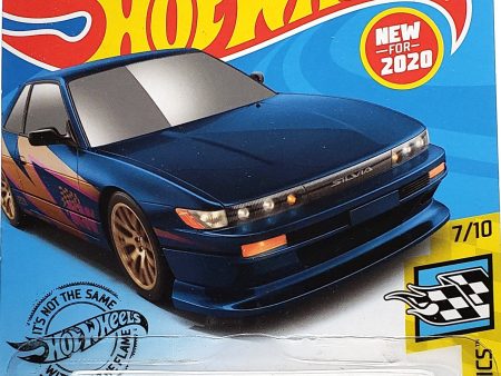 2020 Hot Wheels Mainline #111 - Nissan Silvia S13 (Blue) GHF03 Online Hot Sale