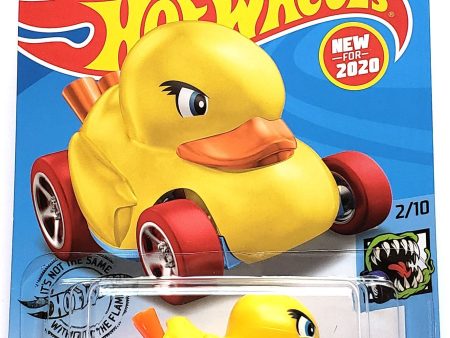 2020 Hot Wheels Mainline #132 - Duck N  Roll (Yellow) GHB60 For Discount