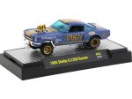 2020 M2 Machines Desktop R62-20-87 - 1966 Ford Mustang Shelby GT350 Gasser (Fang Stang Blue) Discount