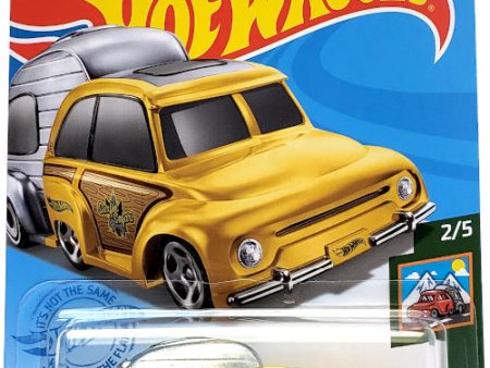 2021 Hot Wheels Mainline #022 - RV There Yet (Yellow) GRY52 Online Hot Sale