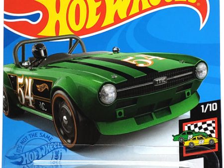 2021 Hot Wheels Mainline #009 - Triumph TR6 Roadster (Green) GRX91 For Discount