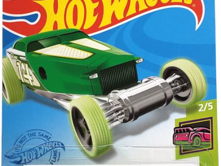 2021 Hot Wheels Mainline #018 - Hi-Roller (Glow in The Dark) GRY14 For Sale