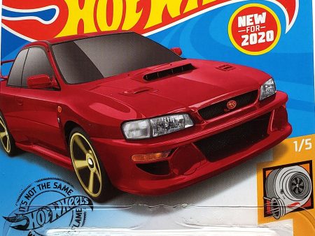 2020 Hot Wheels Mainline #023 -  98 Subaru Impreza 22b STi Version (Red) GHF06 Sale