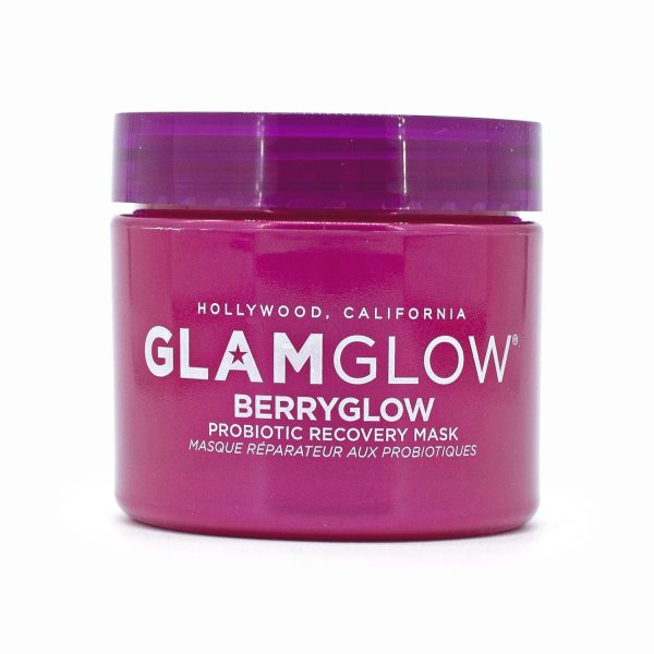 GLAMGLOW BerryGlow Probiotic Recovery Mask 2.5oz - Missing Box For Sale