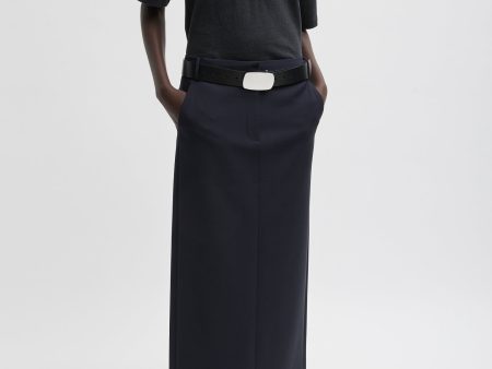 Tropical Wool Maxi Trouser Skirt Discount