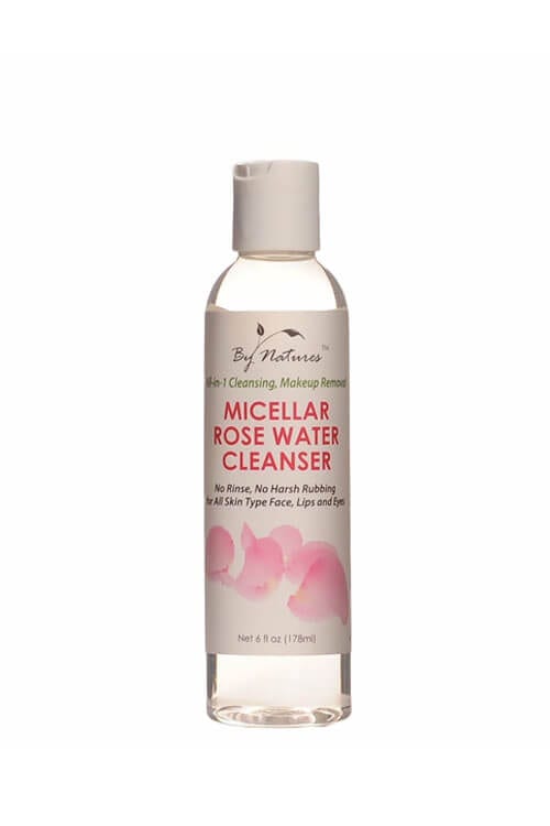 By Natures All in 1 Micellar Rose Water Cleanser 6 oz For Discount