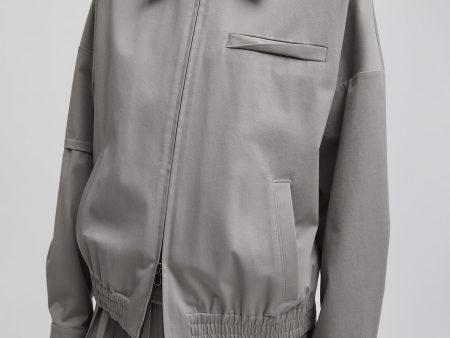 Oliver Cotton Stretch Tricotine Bomber on Sale