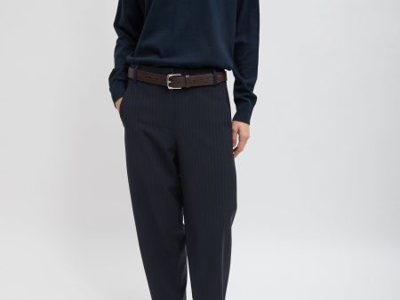 Dominic Pinstripe Reese Sculpted Trouser For Cheap