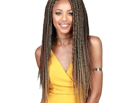 Bobbi Boss Synthetic Crochet Braids - 3X Classic Box Braid 24  Hot on Sale