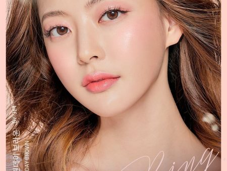 韩国硅水凝胶美瞳日抛20片隐形眼镜blackpink款14.2直径小鹿棕日抛 Online Hot Sale