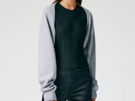 Airy Extrafine Wool Sleeve Shrug Discount