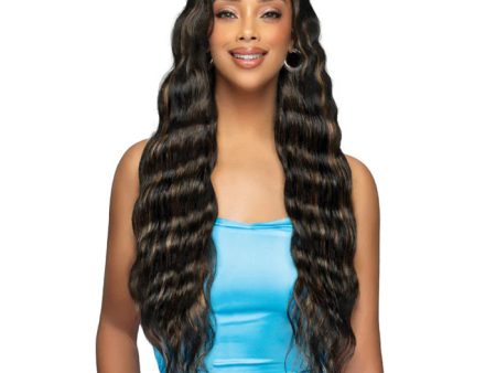 Bobbi Boss Glueless Lace Front MHLF961 Bone Straight Body Wave 32 Fashion