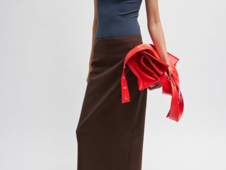 Compact Ultra Stretch Knit Pencil Skirt on Sale