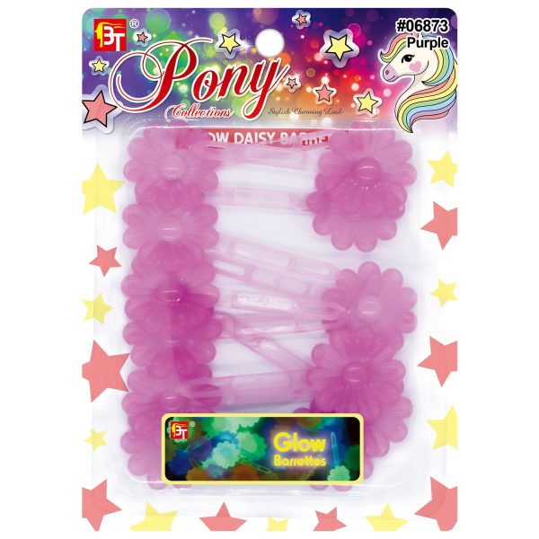 Beauty Town Glow Daisy Barrettes For Discount