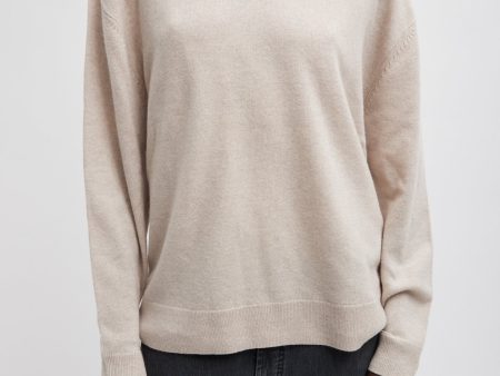 Washable Cashmere Easy V-Neck Sweater Cheap