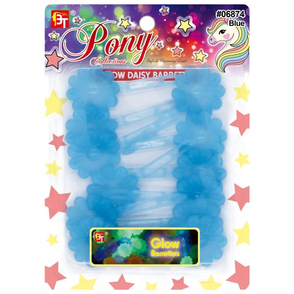 Beauty Town Glow Daisy Barrettes For Discount