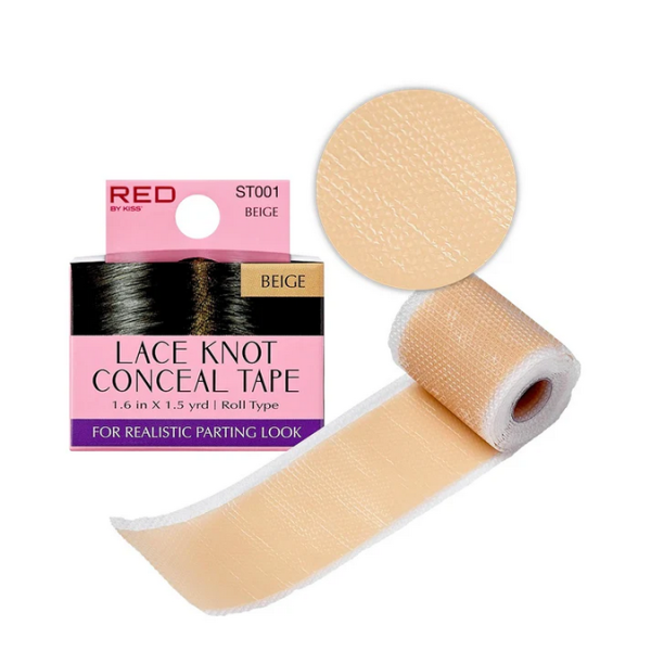 Red Lace Knot Conceal Tape Roll For Discount