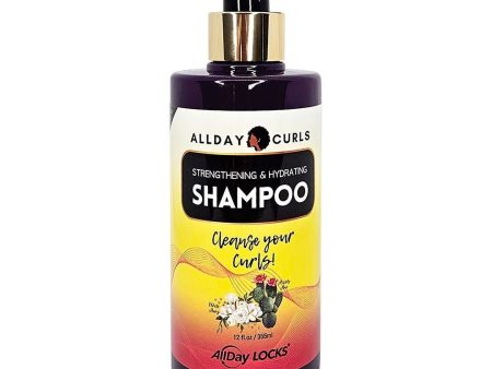 ALLDay Curls Strengthening & Hydrating Shampoo 12 oz For Cheap