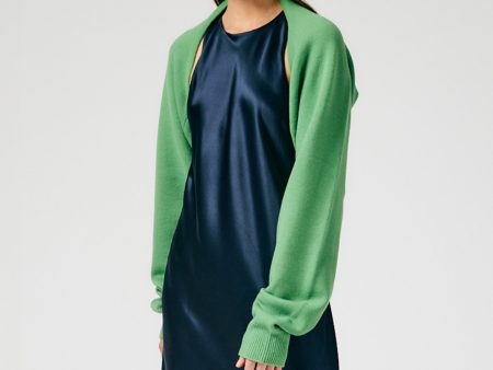 Airy Extrafine Wool Sleeve Shrug Online