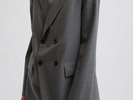 Grant Suiting Double Breasted Blazer Sale